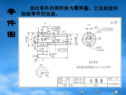 工程制图零件图PPT143页