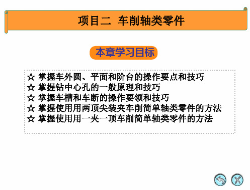 车削轴类工件