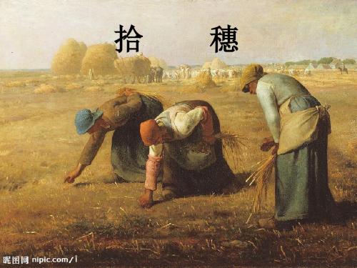 拾穗课件