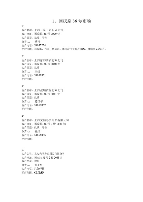 客户电子地图