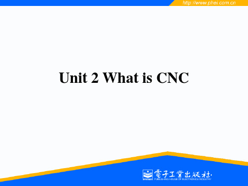 Unit 2 What is CNC