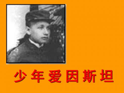 少年爱因斯坦PPT6 语文版