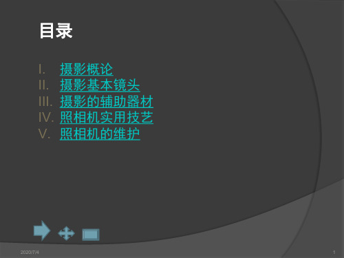 摄影器材基础