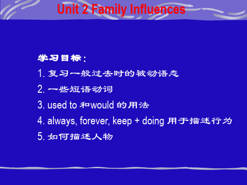 开放英语IUnit 2