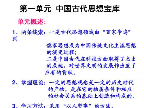 高二历史最新课件-新课标[原创]高中新课程岳麓版教材,