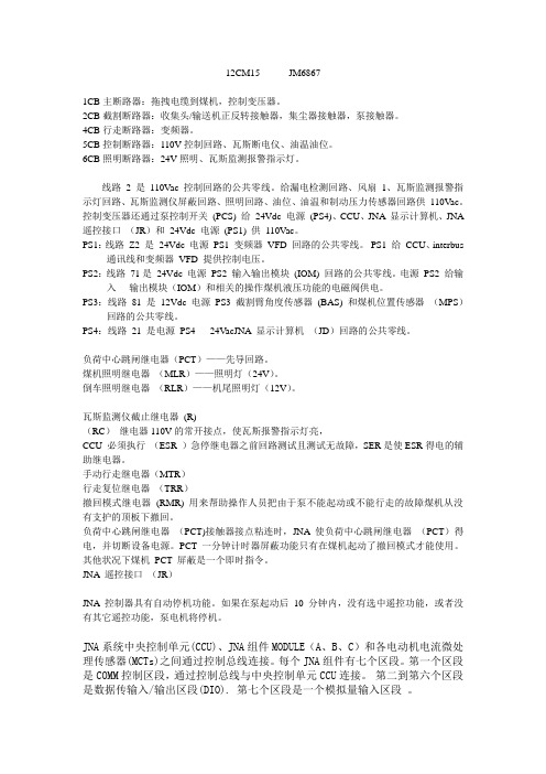 美国JOY变频连采机详细解译
