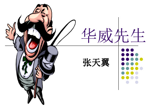 华威先生课件