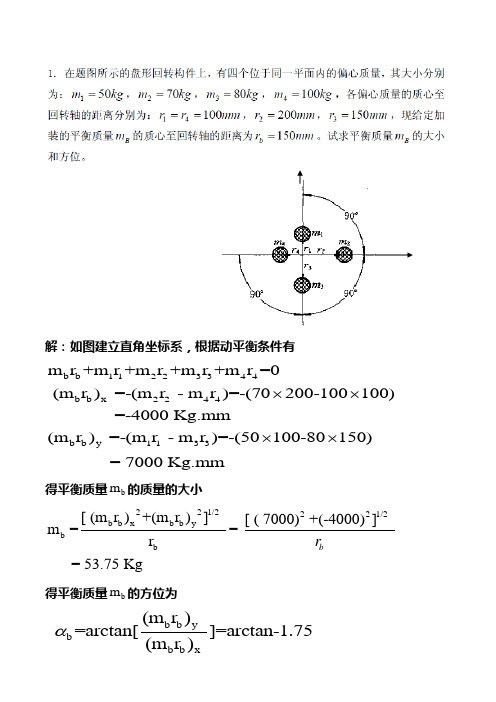 平衡计算