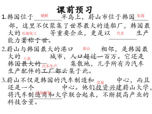 蔚山：汽车城