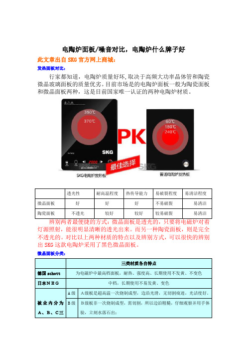 【2013】电陶炉面板及噪音对比,电陶炉什么牌子好