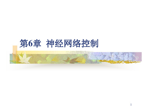 第6章神经网络控制