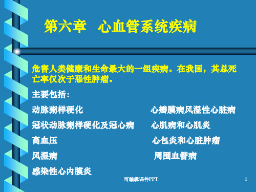 病理学第六章心血管系统疾病ppt课件