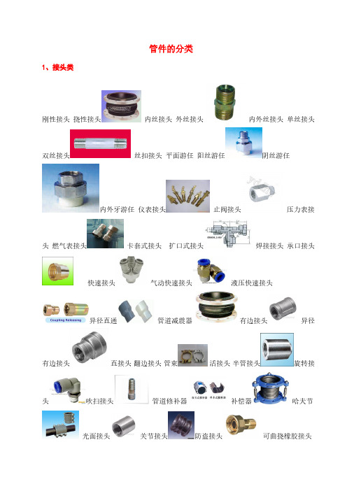 管件的分类及图片对照