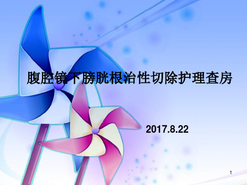 膀胱切除护理查房PPT课件