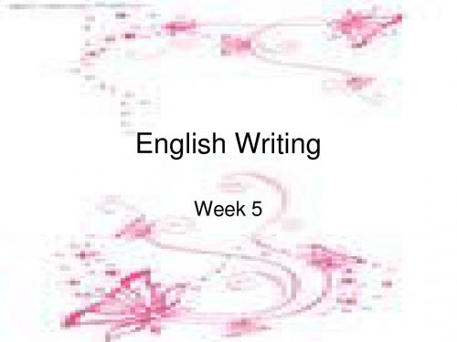 English Writing 5