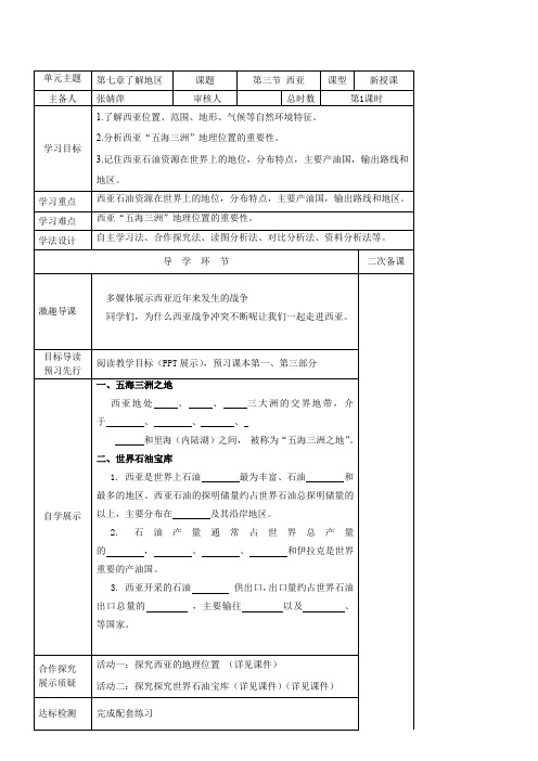 湖南教育出版社初中地理七年级下册 附录二 常用地图图例-优秀
