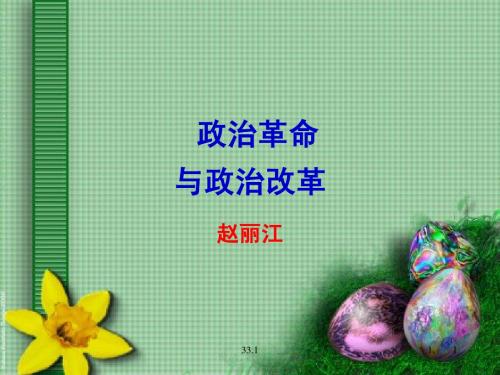 16政治革命与改革