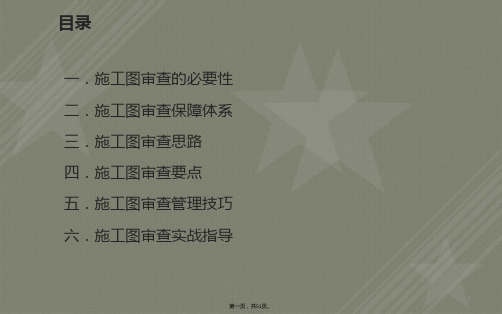 杭州结构培训转训资料(施工图审查篇)