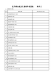 直升梯功能及主要部件配置表附件三