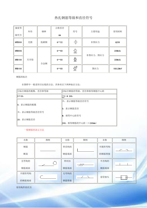2014新规范钢筋符号大全及箍筋肢数表示