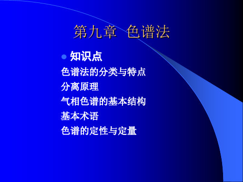 水分析化学第9、10章