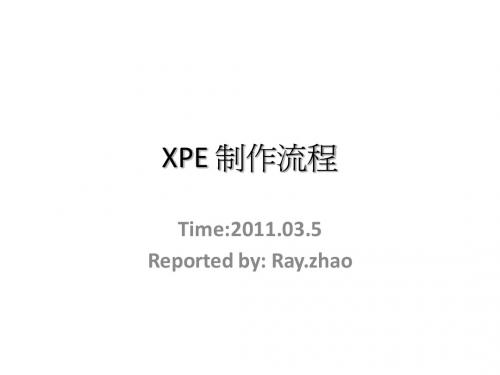 xpe流程