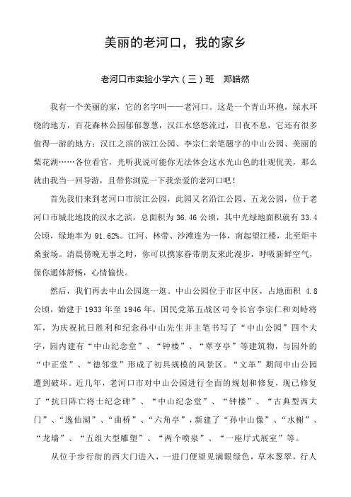 美丽的老河口
