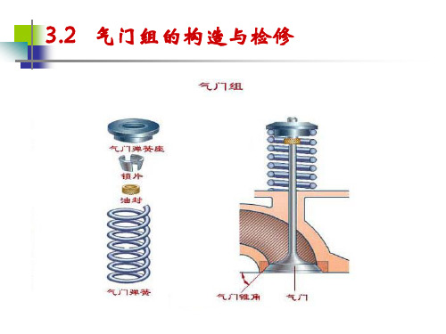 3.2气门组的的构造与检修