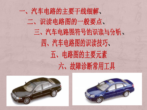 整车基本电路识读与诊断