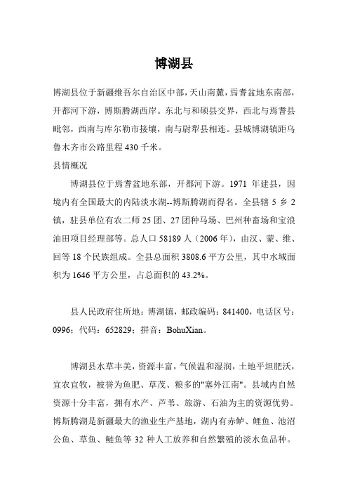 博湖县