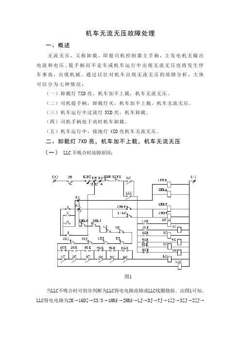 内燃机车故障处理