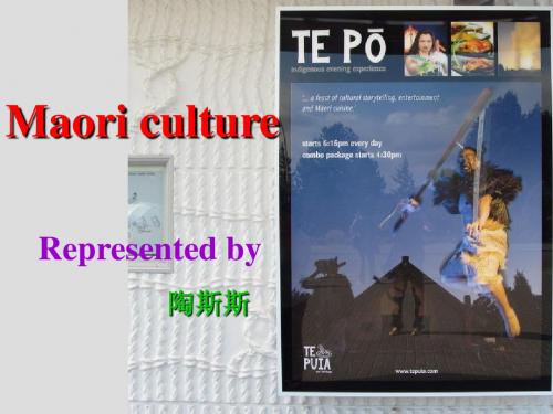 英美文学概况新西兰文化讲解