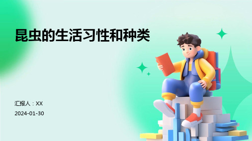 昆虫的生活习性和种类