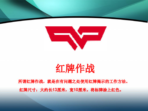 5S红牌作战