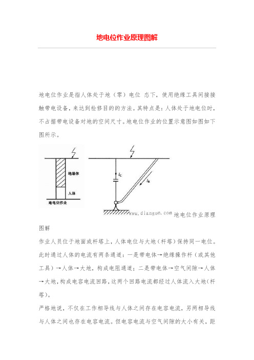 地电位作业原理图解