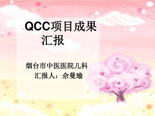 QCC项目成果汇报