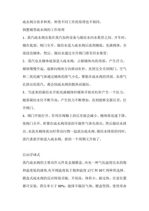 疏水阀基础