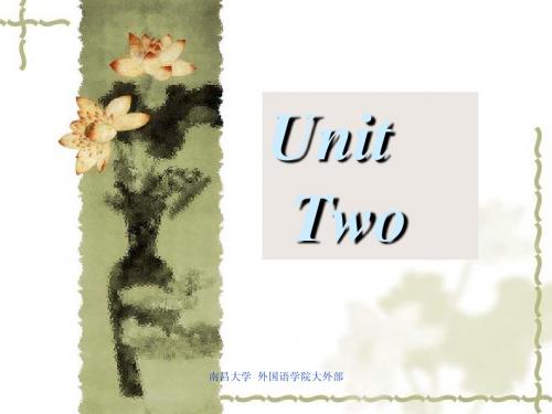 Unit Two