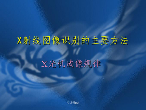 图像识别地铁安检ppt课件