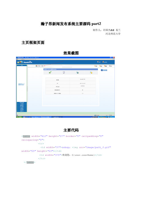 java 翰子昂 新闻发布系统 News System_part2