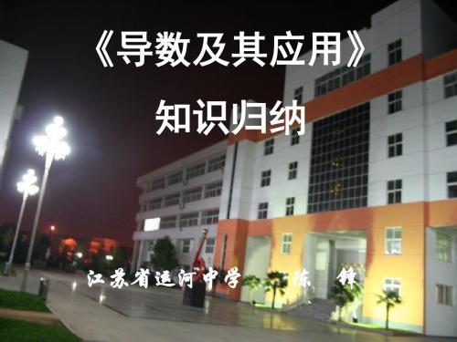导数及其应用课件