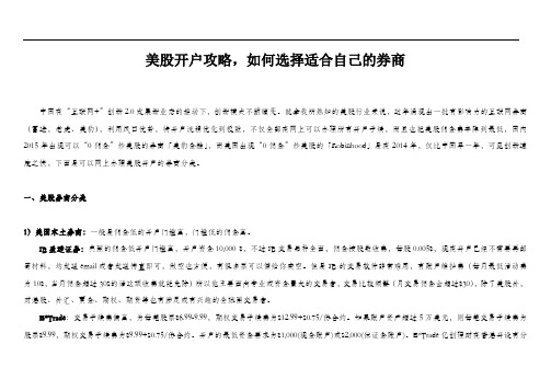 美股开户攻略,如何选择适合自己的券商