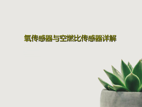 氧传感器与空燃比传感器详解共63页