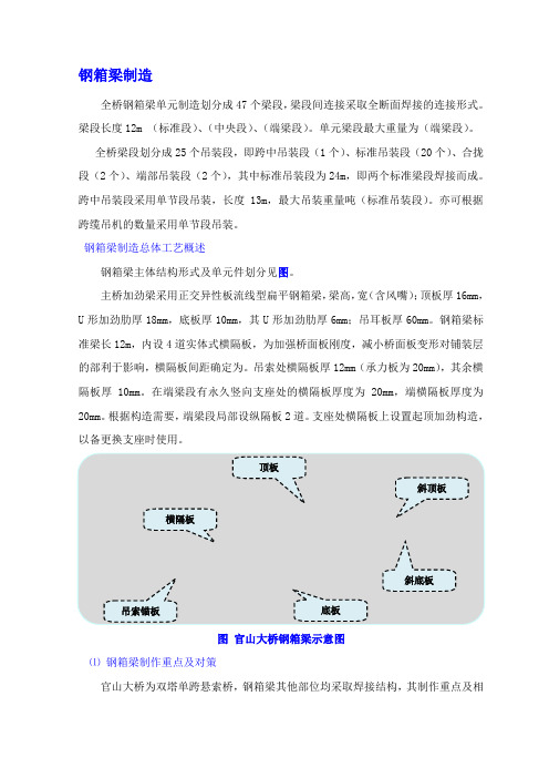 钢箱梁制造