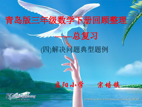 青岛版三年级数学下册总复习(四)