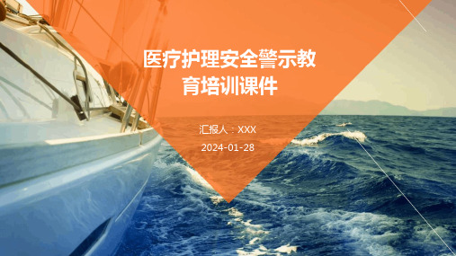 医疗护理安全警示教育培训课件