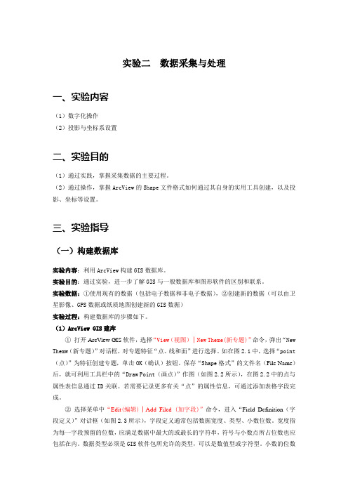 实验二  数据采集与处理