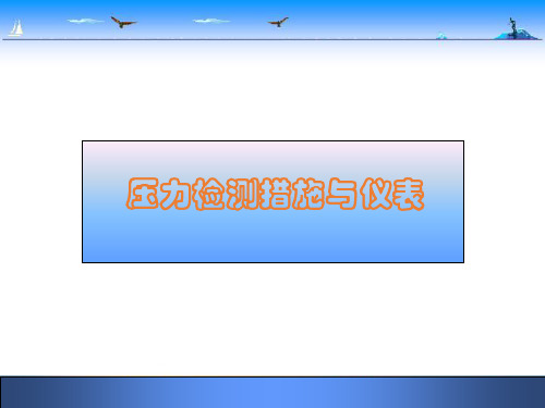 压力检测方法与仪表