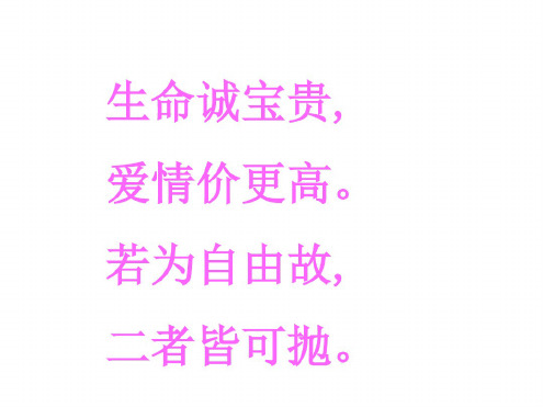 九年级语文致橡树