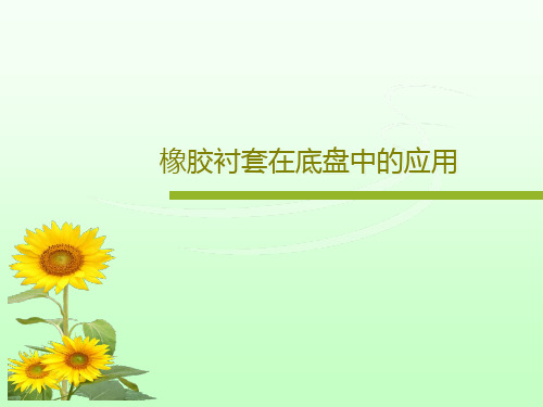 橡胶衬套在底盘中的应用共26页文档